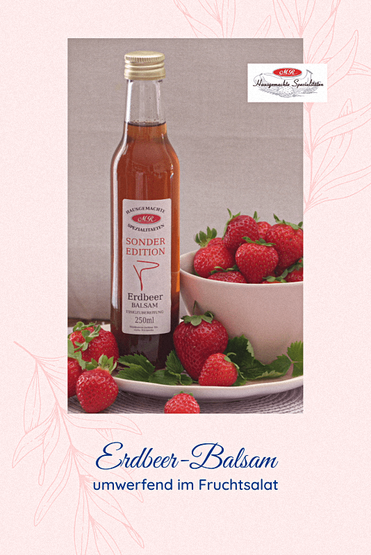 Erdbeer-BalsamessigDer Sensible